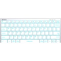 Клавиатура A4Tech Fstyler FX61 (серебристый/белый)