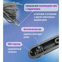 Сушилка для белья Comfort Alumin Group Потолочная 5 прутьев Silver Style 200 см (алюминий)