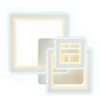 Припотолочная люстра Ambrella light FA862 WH (белый)