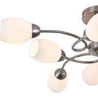 Припотолочная люстра Escada 150007/8R ES0000067 (Satin Nickel)