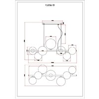 Подвесная люстра Moderli Molly V10796-7P