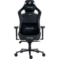 Игровое (геймерское) кресло Evolution Nomad PRO X-Base Black-Silver (черный/серебристый)