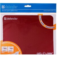 Коврик для мыши Defender Silver Opti-Laser (бордовый)