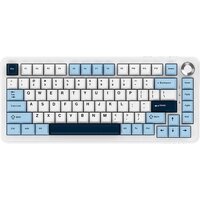 Клавиатура Ajazz AK820 Max Plus (белый/голубой, Ajazz Daydream)