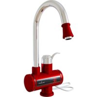 Проточный электрический водонагреватель-кран Mixline WH-003 (красный)
