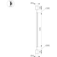 Подвесная люстра Arlight SP-Taboo-Floor-S1300-14W Day4000 035322