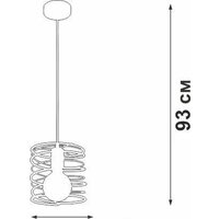 Подвесная люстра Vitaluce V4144-6/1S