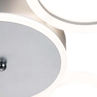 Припотолочная люстра Escada 10268/4LED (серебристый)