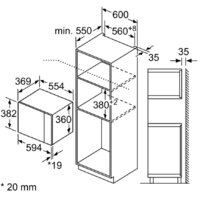 Микроволновая печь Bosch BFL554MS0