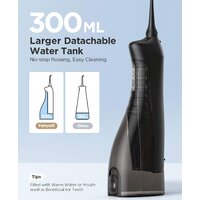 Ирригатор  Fairywill F5020E (черный, 7 насадок)