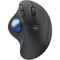Мышь Logitech Ergo M575S (графитовый, синий шарик)