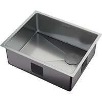 Кухонная мойка ZorG Zerox 54 U / IF Side SF Steel
