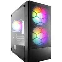 Корпус 1stPlayer Firebase X4-M-BK-2F1P-1F1