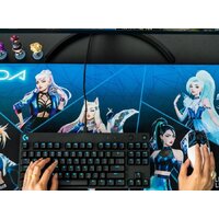 Коврик для стола Logitech G840 K/DA League of Legends Edition