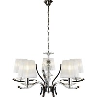 Подвесная люстра iLamp Omega RM5231/5 (хром)