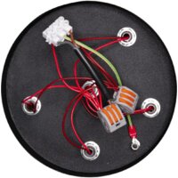 Люстра средней высоты Элетех Техно 152 НСБ 01-5х60-118 Е27 1005253159 (черный)
