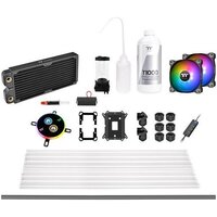 Система жидкостного охлаждения для процессора Thermaltake Pacific C240 DDC Hard Tube Water Cooling Kit CL-W242-CU12SW-A
