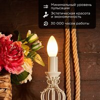 Светодиодная лампочка Rexant Свеча CN35 9.5Вт 915Лм 2700K E14 604-095