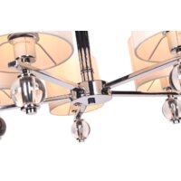 Люстра средней высоты Escada Belief 667/5P E14*40W Chrome