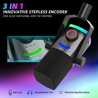Проводной микрофон FIFINE AM8PROTW (белый)