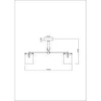 Люстра средней высоты Arte Lamp Modello A4099PL-8BK