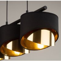 Подвесная люстра TK Lighting 4824 Grant Black