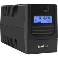 Источник бесперебойного питания ExeGate Smart LB-650.LCD.AVR.2SH.USB