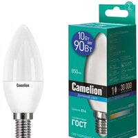 Светодиодная лампочка Camelion LED10-C35 E14 10 Вт 6500 К
