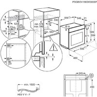 Электрический духовой шкаф Electrolux EOE8P39WX