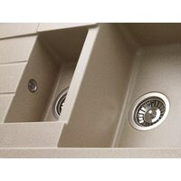 Кухонная мойка KUPPERSBERG Modena 1,5B1D (санд беж)
