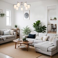Люстра средней высоты Escada Style 1142/7P (Silver)