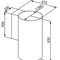 Кухонная вытяжка MAUNFELD Lee Wall sensor 39 (белый)