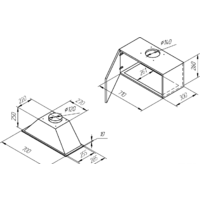 Кухонная вытяжка KUPPERSBERG Inlinea 70 LX