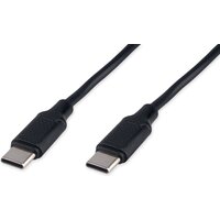 Кабель Cablexpert USB Type-C - USB Type-C CC-USB2-CMCM-60-1M (1 м, черный)