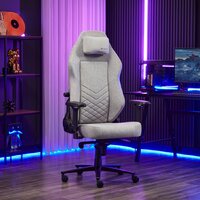 Игровое (геймерское) кресло Evolution TITAN Fabric (серый)