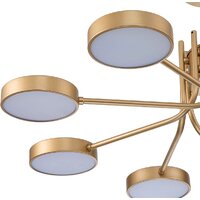 Люстра средней высоты Escada Skylar 10258/8 LED*70W Champagne gold