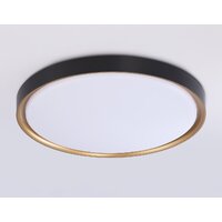 Припотолочная люстра Ambrella light Orbital FZ1249 BK/GD (черный/золото)