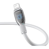 Кабель Baseus Pudding Series Fast Charging Cable 2.4A USB Type-A - Lightning (1.2 м, белый)