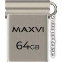 USB Flash Maxvi MM 64GB (серебристый)