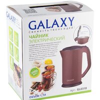 Электрический чайник Galaxy Line GL0318 (коричневый)