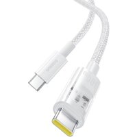 Кабель Baseus Gem Fast-Charging Data Cable 100W USB Type-C - USB Type-C (2 м, белый)