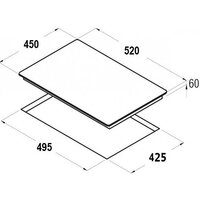 Варочная панель Schtoff IT4603 Nano Matte Black