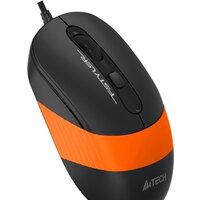 Мышь A4Tech Fstyler FM10 (черный/оранжевый)