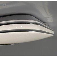 Светильник-тарелка Estares Music Rgb 40W S-APP-330-WHITE/CHROME-220-IP20