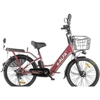 Электровелосипед Eltreco Green City E-Alfa New (темно-красный матовый)