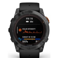 Умные часы Garmin Fenix 7X Pro Solar (сланцево-серый/черный)