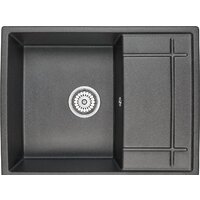 Кухонная мойка Granula 6501 (черный)