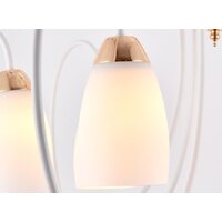 Припотолочная люстра Ambrella light Traditional TR3120/6 WH/GD