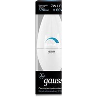 Светодиодная лампочка Gauss Candle-dim E14 7 Вт 4100 К 103101207-D