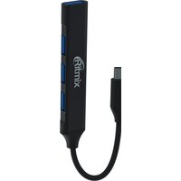 USB-хаб Ritmix CR-4401 Metal